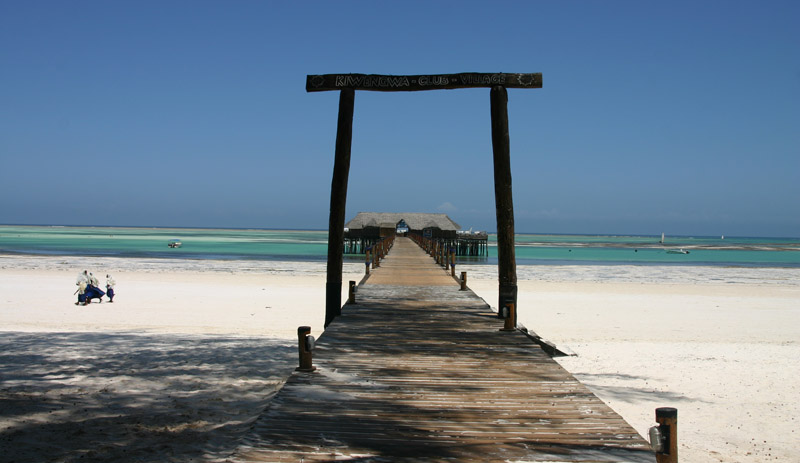 Pontile del Bravoclub Kiwengwa Beach, Zanzibar